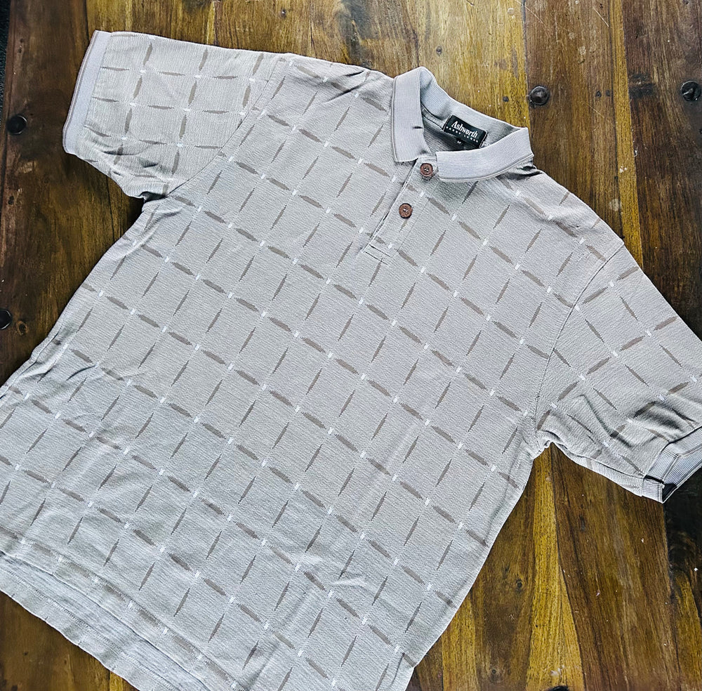vintage ashworth polo (M)