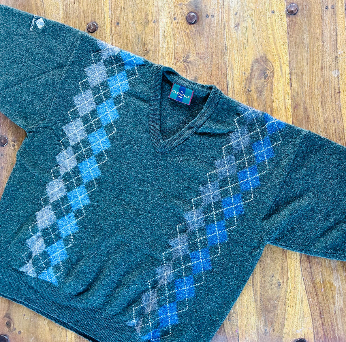 vintage Glenmuir knitted jumper (M - fits like a S)
