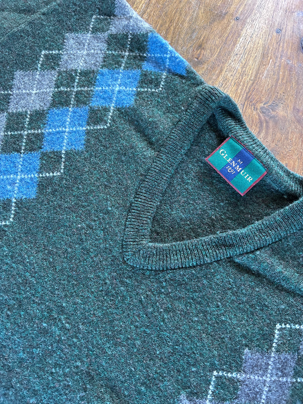 vintage Glenmuir knitted jumper (M - fits like a S)